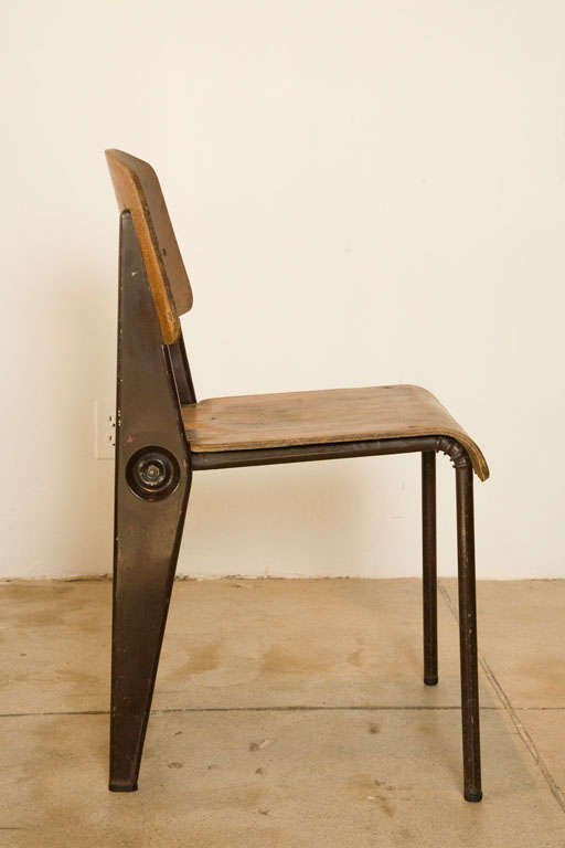 Jean Prouve 'cafeteria Demountable Chair , No. 300