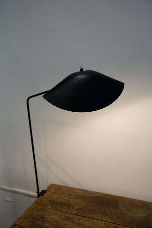 French Serge Mouille Original 'agrafee' Table Lamp Ca 1956