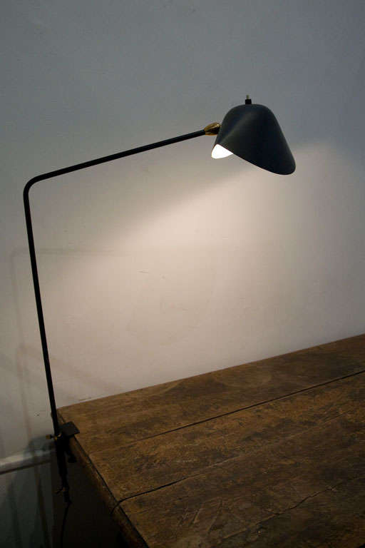 Serge Mouille Original 'agrafee' Table Lamp Ca 1956 1