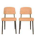 Jean Prouve Standard Chairs , France 1950