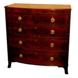 A Fine English Hepplewhite Tall Chest of Drawers