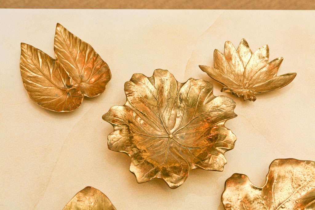 Gold Leaves ( Trays ) 2