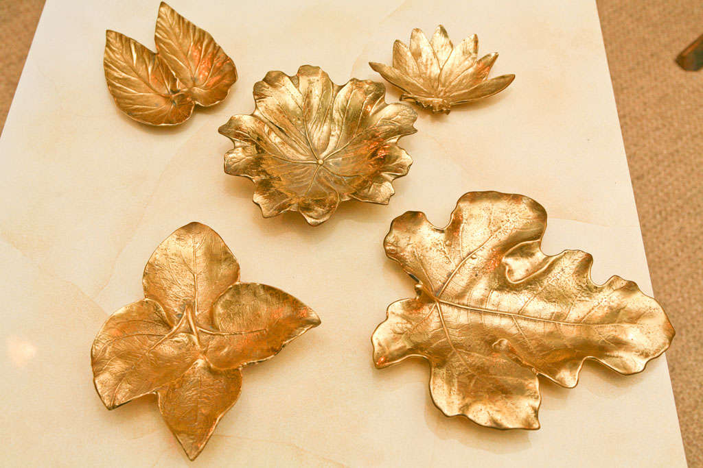 Gold Leaves ( Trays ) 5