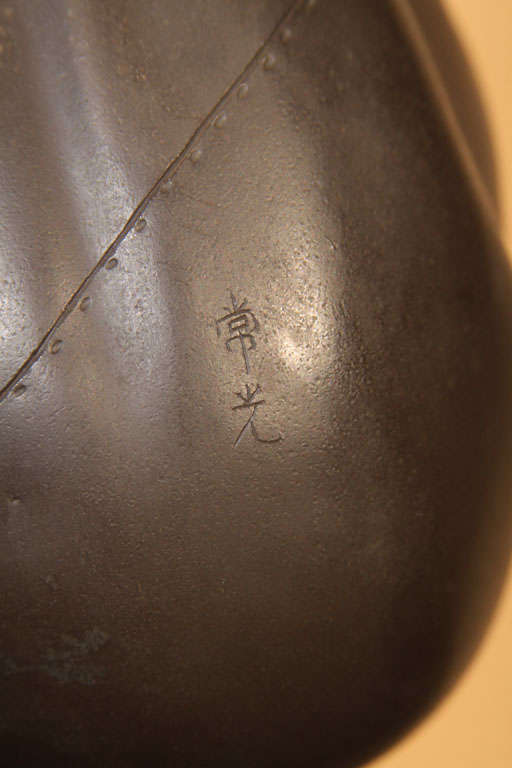 Japanese Bronze Statue of Hotei 5