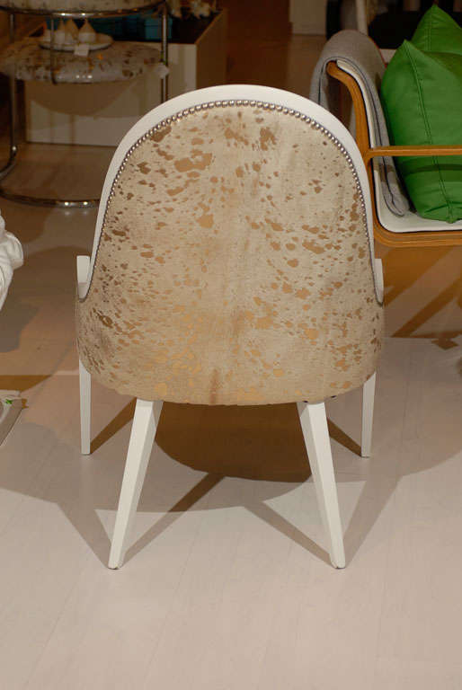 Hide Slipper Chair 1