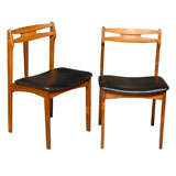 Set of Six Danish Modern Style Dining Chairs