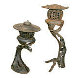 Vintage Oriental Style Garden Lanterns