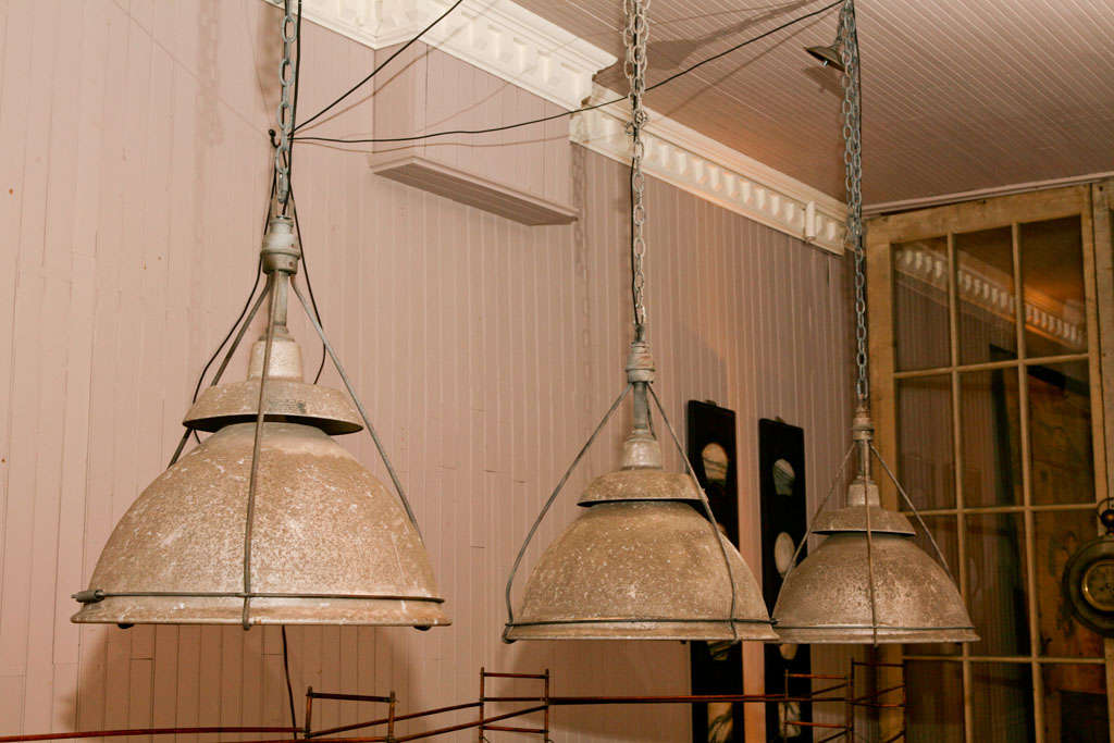 Metal Holophane Industrial Pendant Lamps