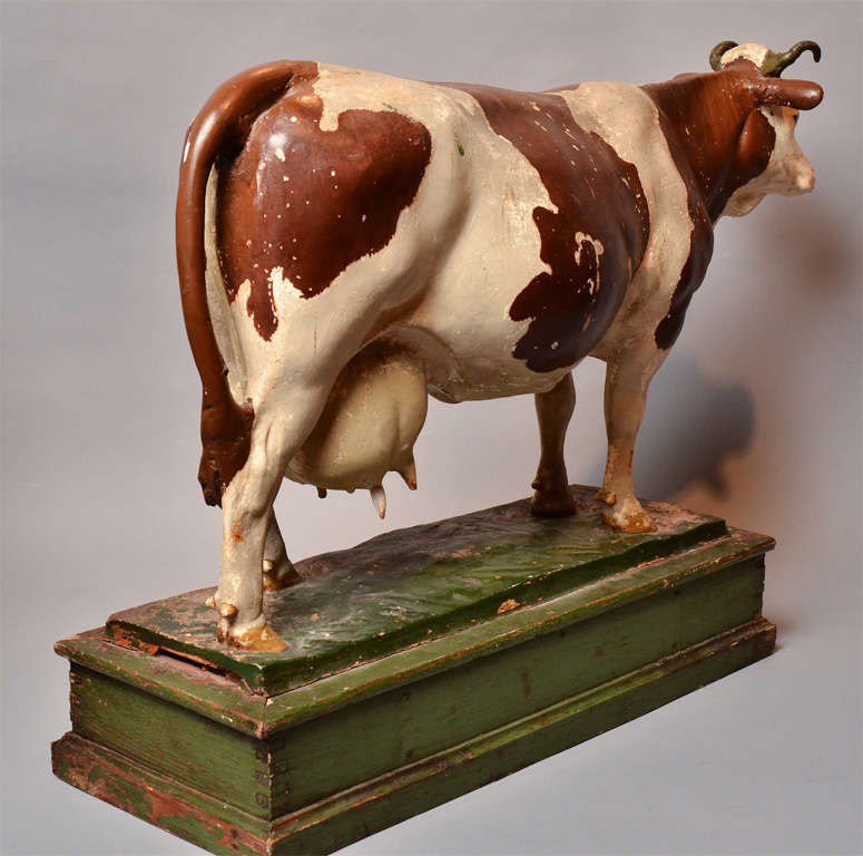 Pair Hereford Cow Sculptures 1