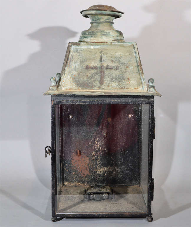 Antique Copper Lantern