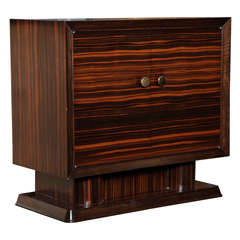 French Art Deco "TV" Table, 1940's