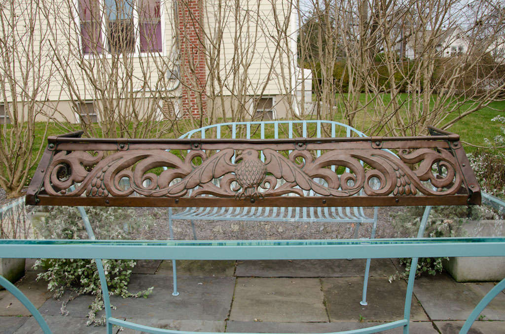 English Arts & Crafts Copper Fire Fender by John Pearson
