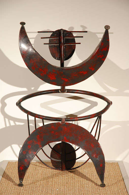 French Mid-Century Metal Sculpture For Sale 4