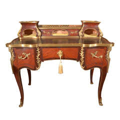 19th c French Louis XVI signed Sormani writing desk