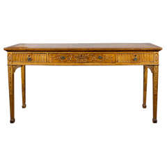 Large Adams Style Gilt Console Table