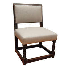 Side Chair with turned Legs