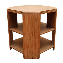 Cerused Oak Side Table