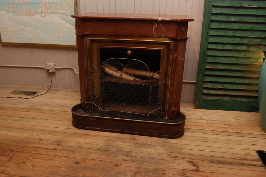 Marble Fireplace / Stove