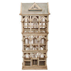 Antique Townhouse Birdcage