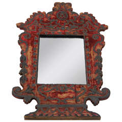 Italian Baroque Mirror, c. 1650 - Tony Duquette Provenance