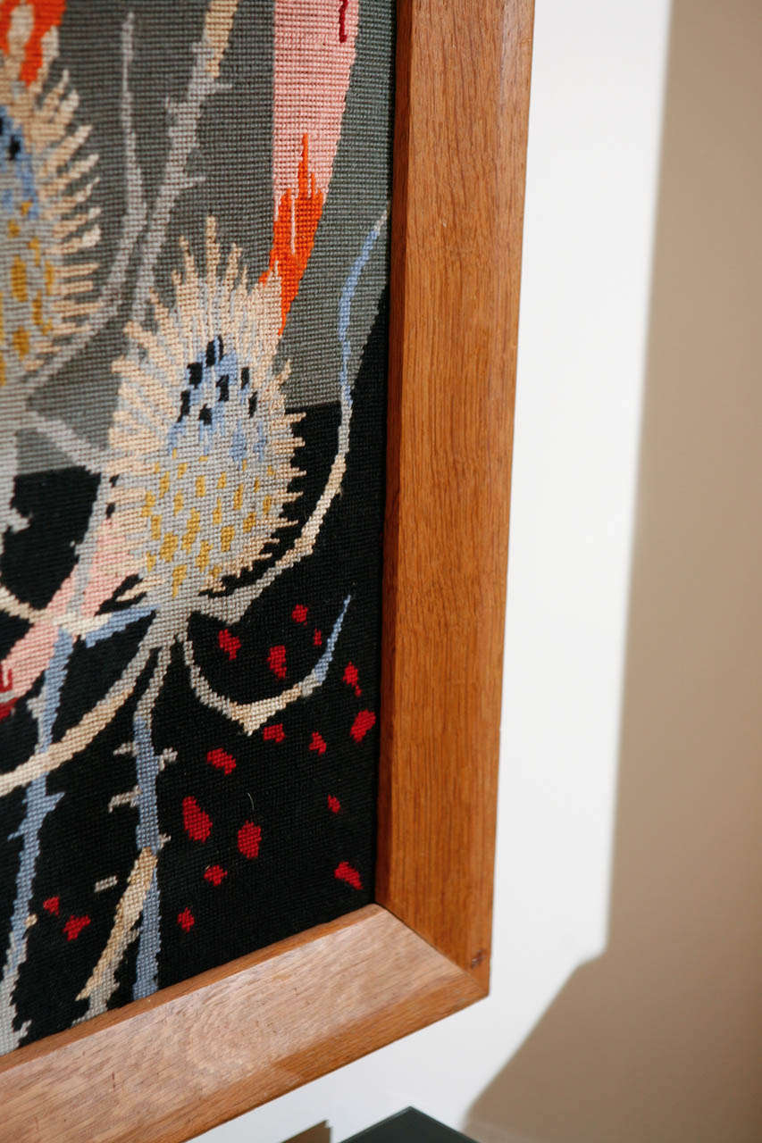 J.L. Viard Mid-Century Modern Tapestry In Good Condition In Los Angeles, CA