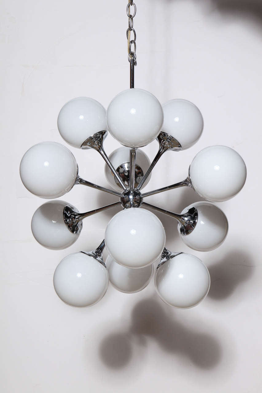 Mid-Century Modern Lightolier Sputnik Chandelier