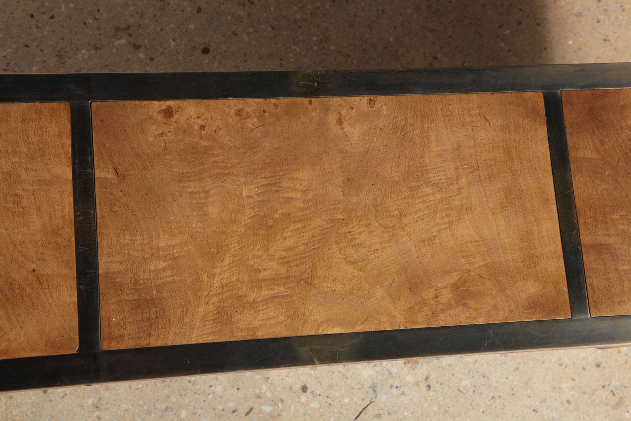 narrow Mastercraft Coffee Table at 1stDibs long narrow coffee table, narrow wood coffee table