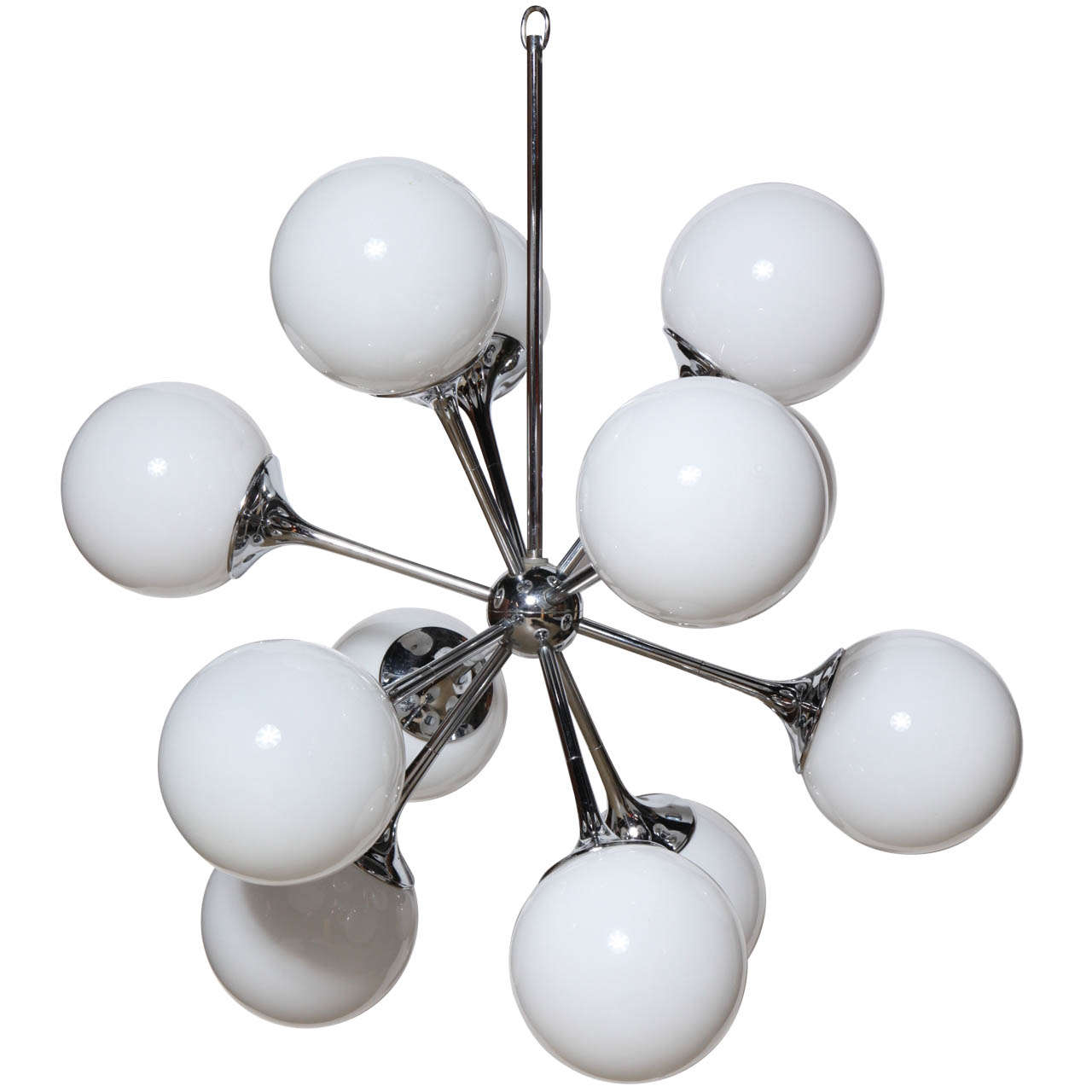 Lightolier Sputnik Chandelier at 1stDibs