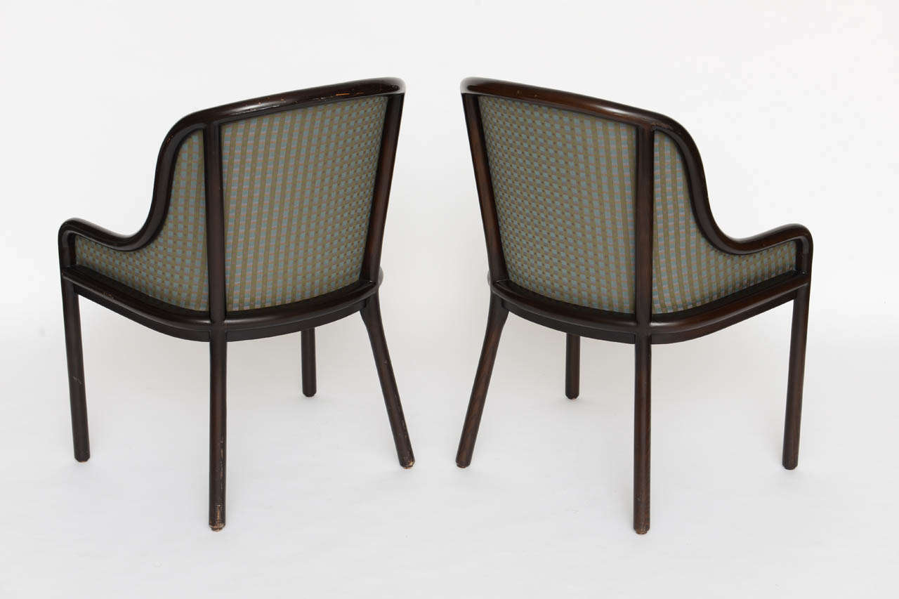 Late 20th Century Pair of Ward Bennett Chairs for Brickell 1970s