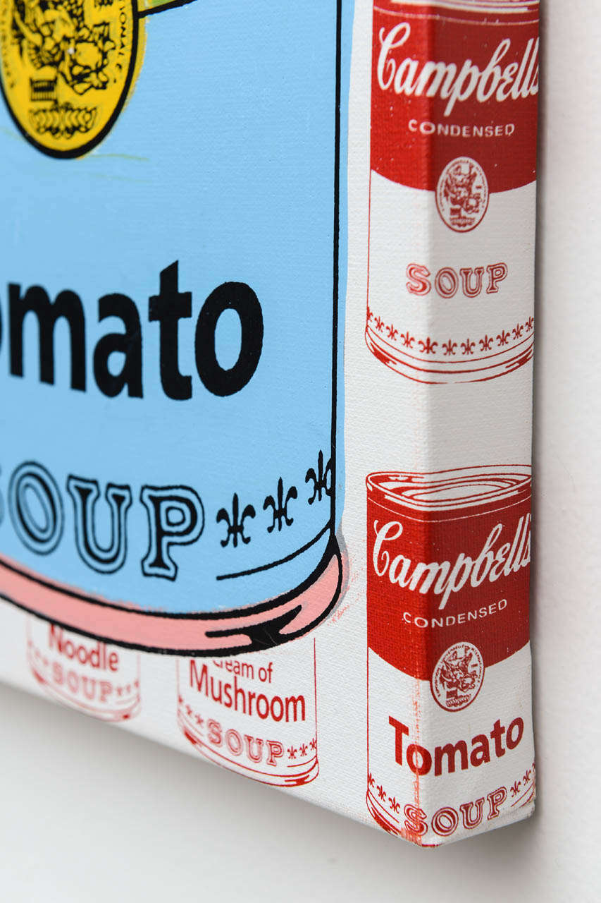 Series of 3 Steve Kaufman Campbell's Soup Cans, 20th Century 1