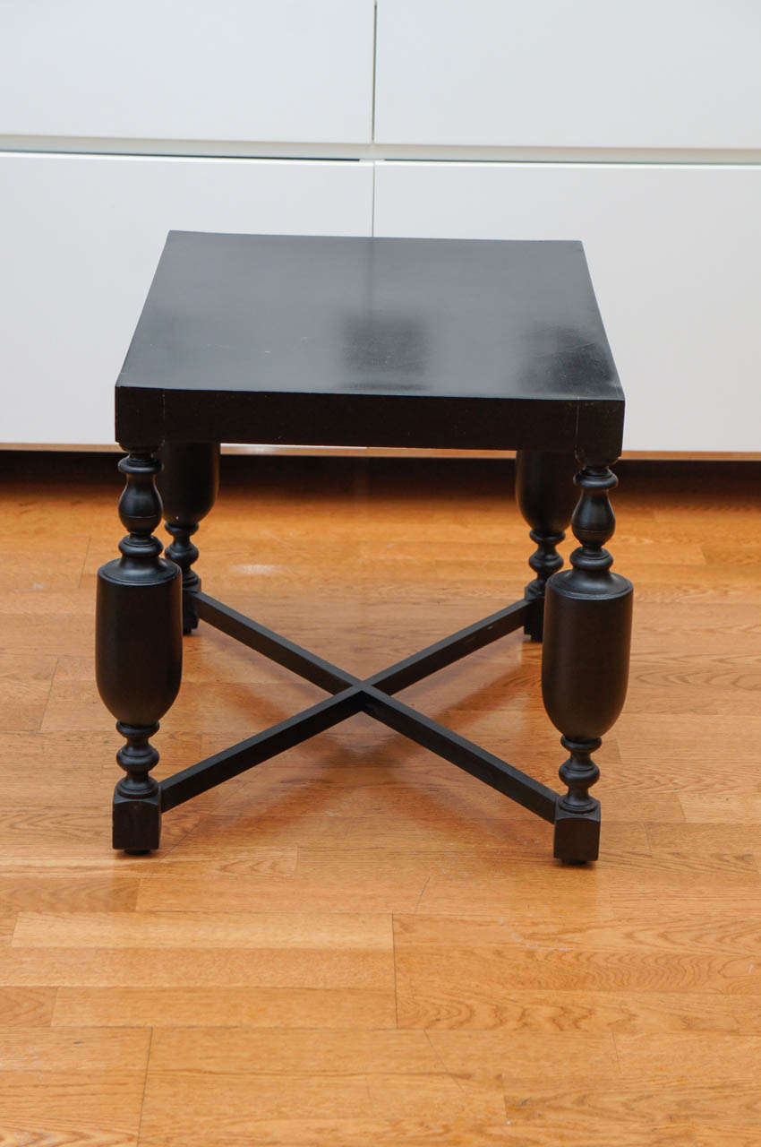 X-Base Side Table In Excellent Condition In Hudson, NY