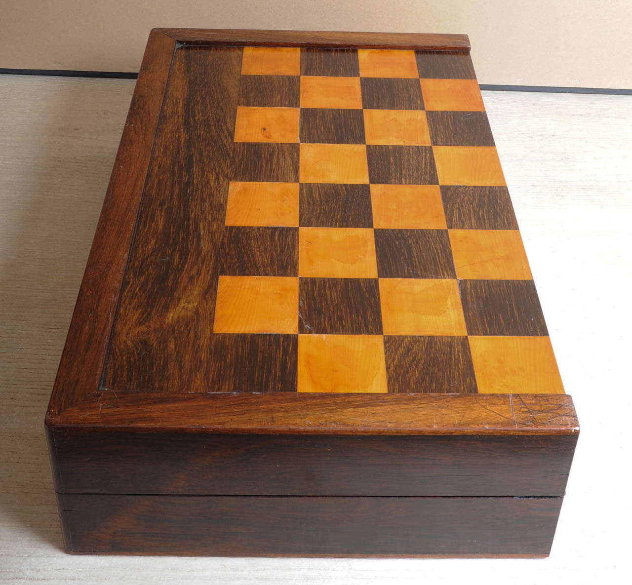 19th Century French Chess/Backgammon Box For Sale 5