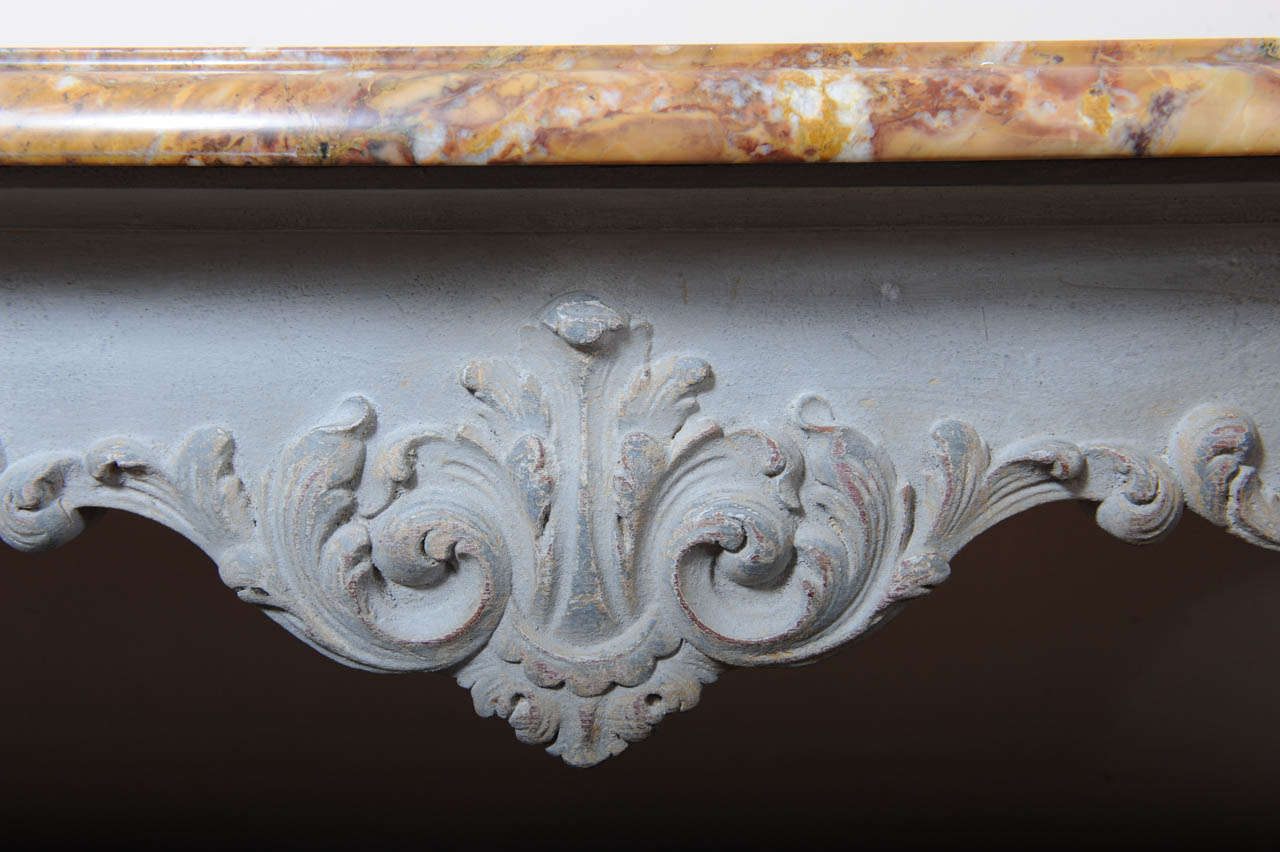 Marble 19th Century French Console For Sale