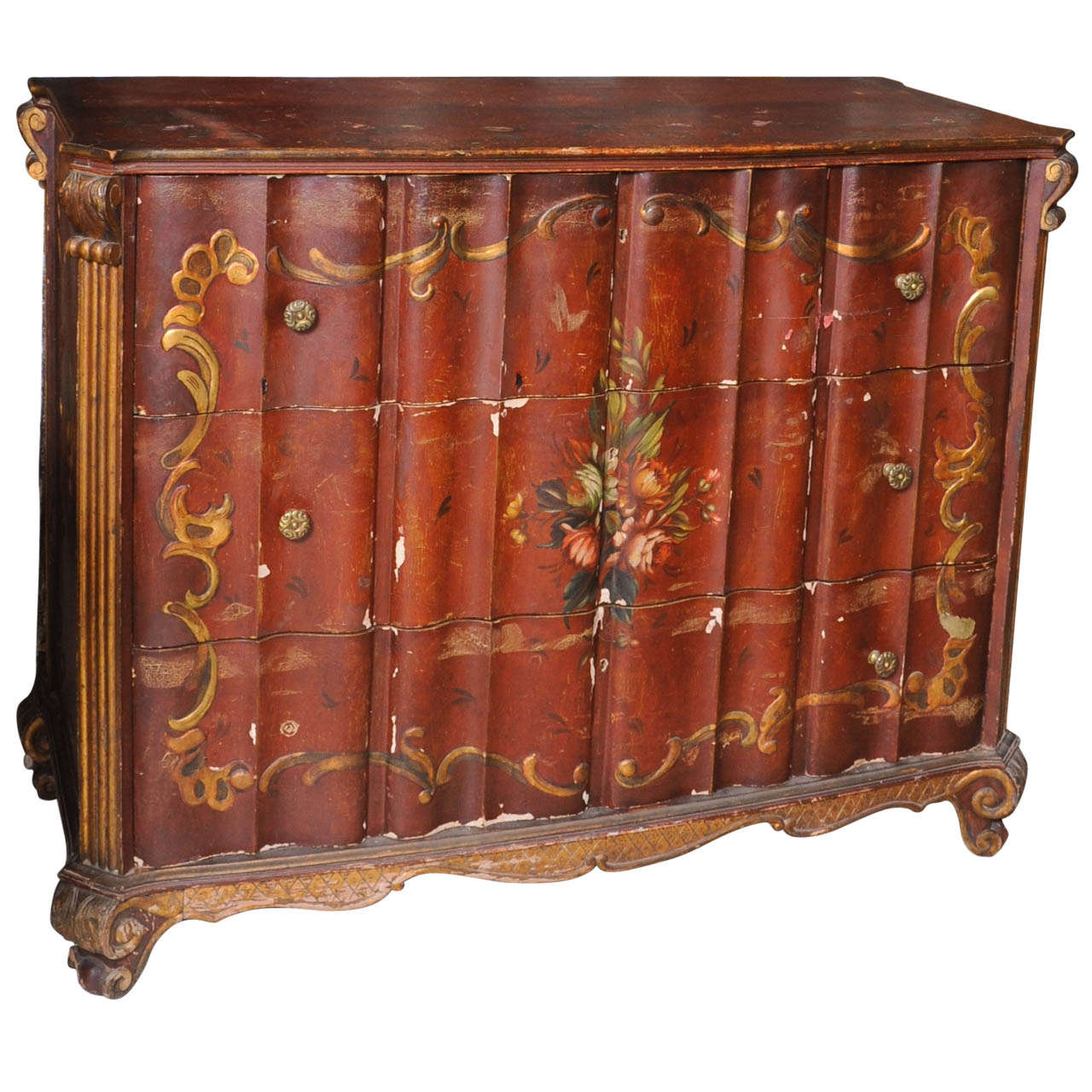 19th Century Italian Chest of Drawers For Sale