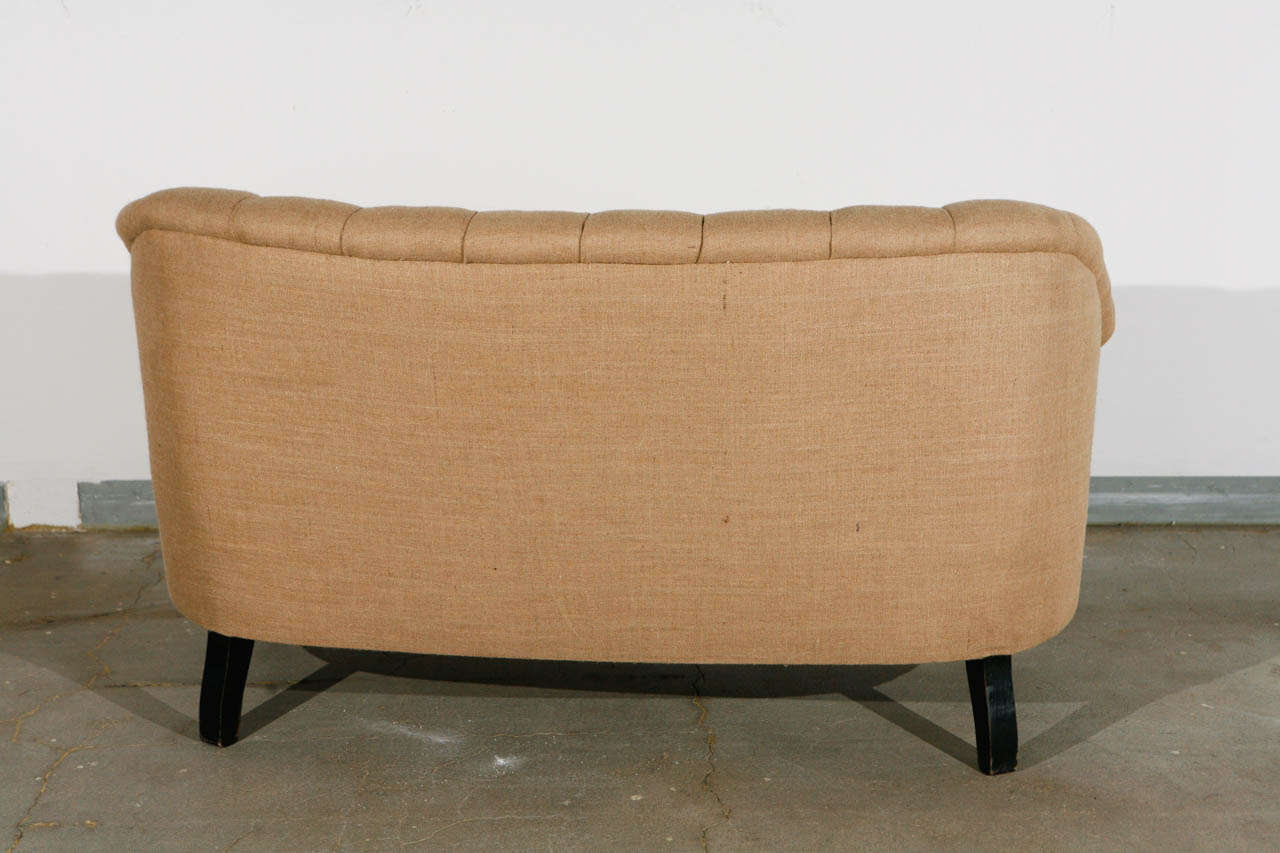 Paar gepolsterte Sofas (Polster)