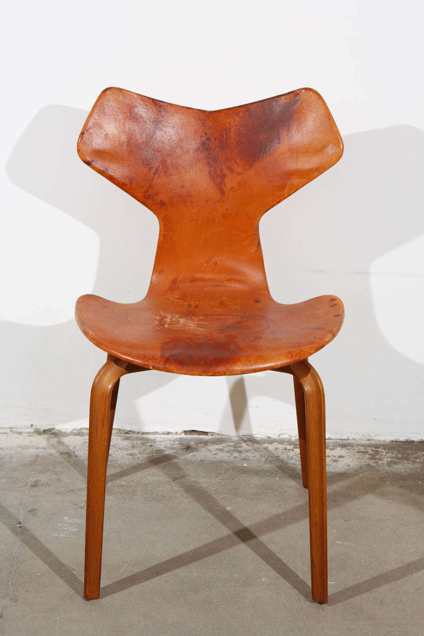Danish Arne Jacobsen 'Grand Prix' Chair