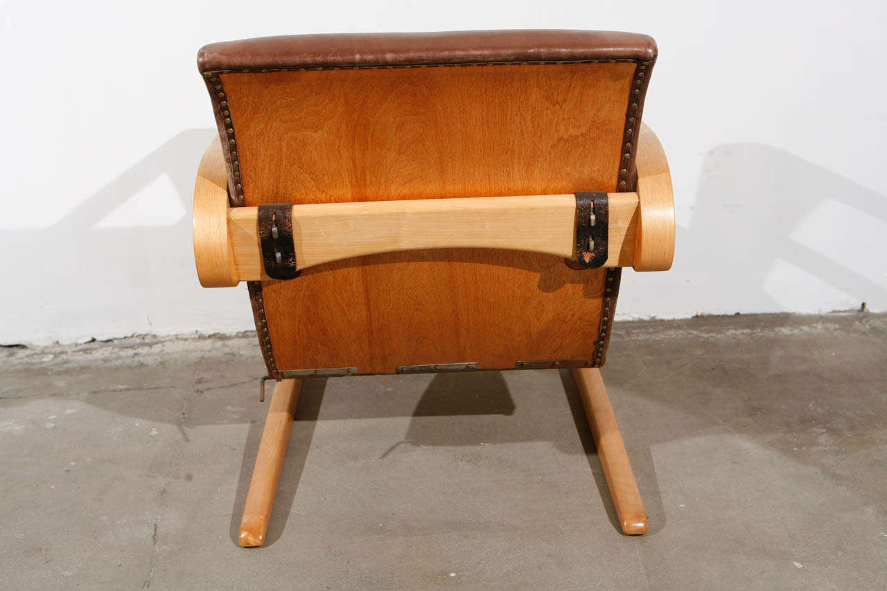 K.E.M. Weber  'Airline chair' In Good Condition In Los Angeles, CA