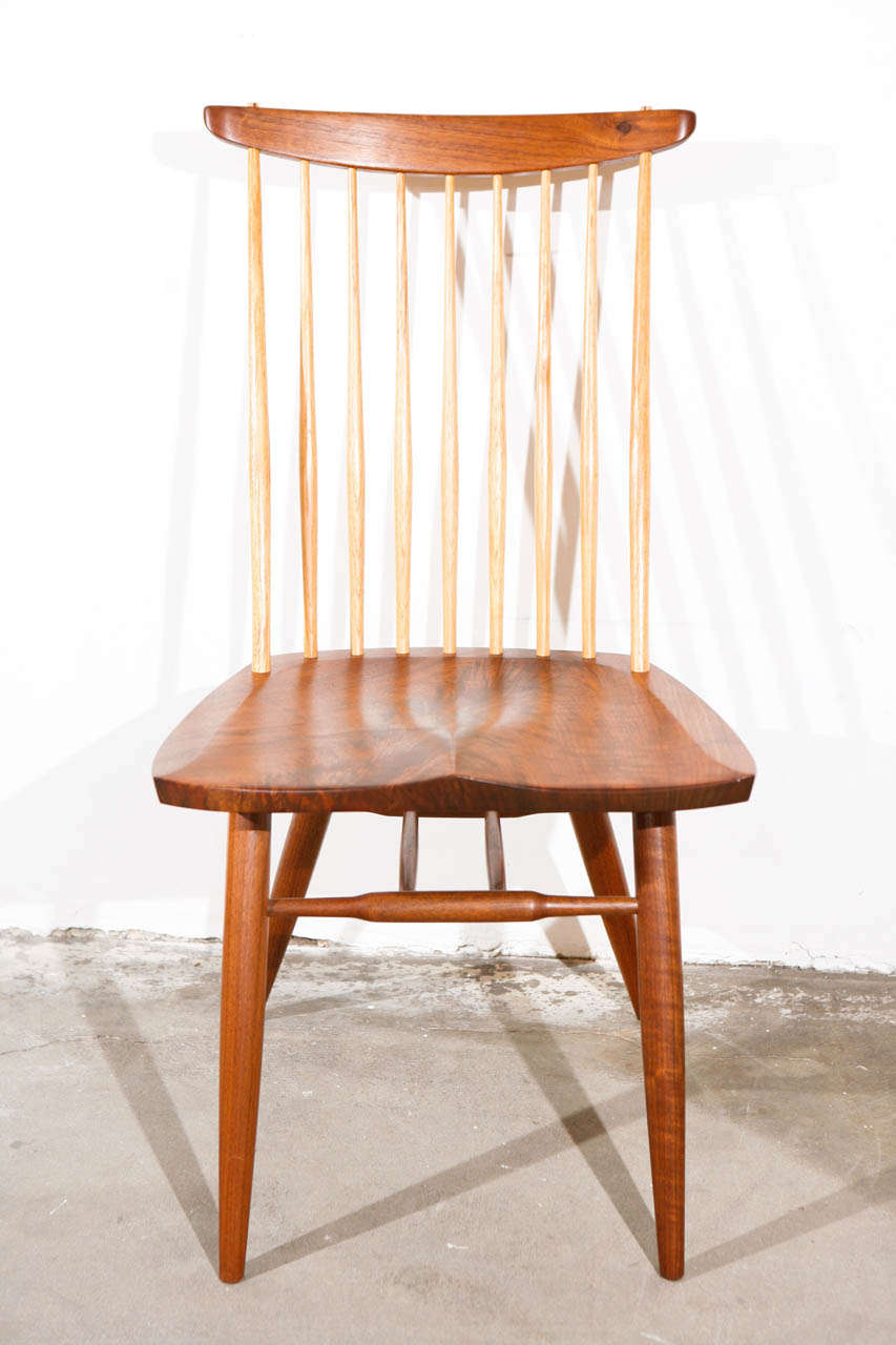 George Nakashima 'New Chair', signed and dated