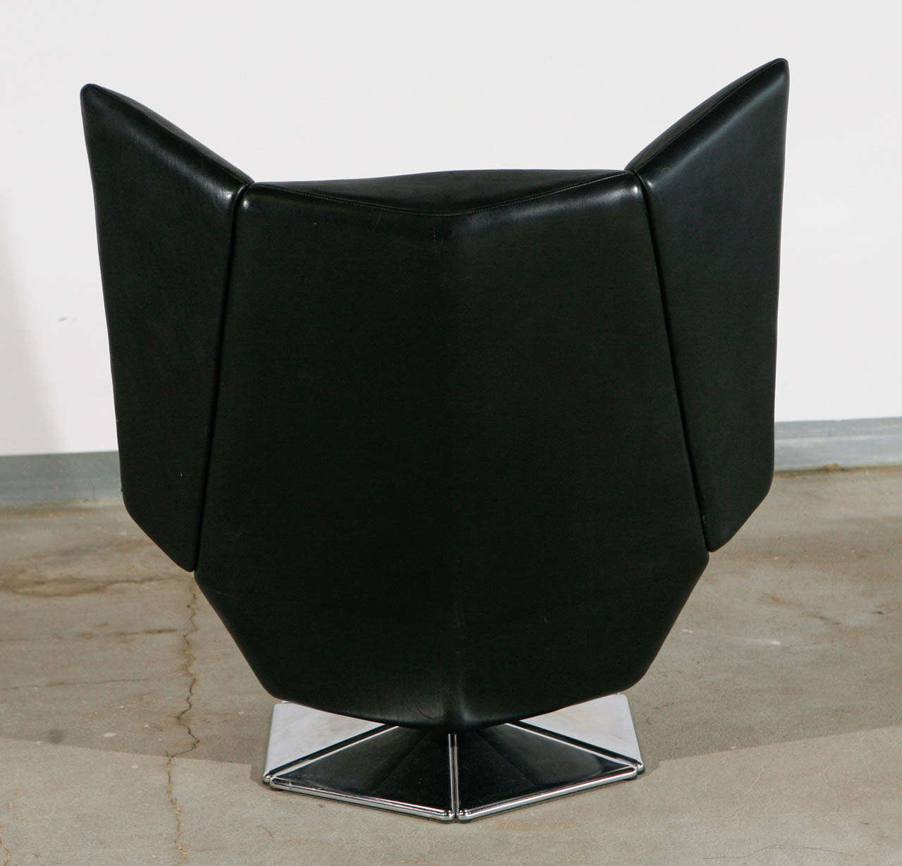 Chrome 'Prisma' Chair by Voitto Haapalainen