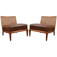 Pair of Slipper Chairs by T. H. Robsjohn-Gibbings