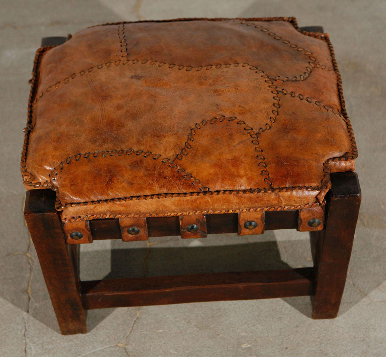Unusual Handmade Chair and Ottoman 2