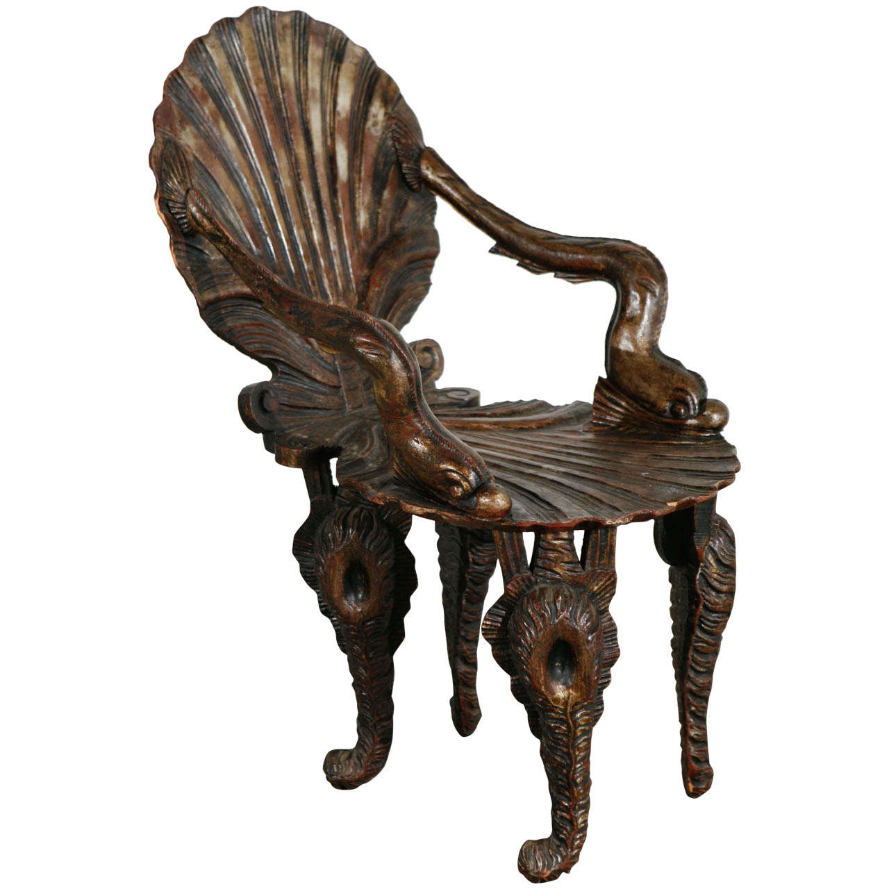 Grotto Chair at 1stDibs | grotto chairs, grotto furniture, venetian ...