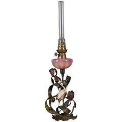 19th Century Table Oil Lamp