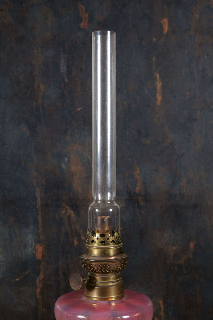 19th Century Table Oil Lamp For Sale 1