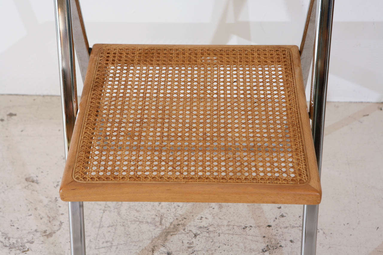 chrome folding chairs