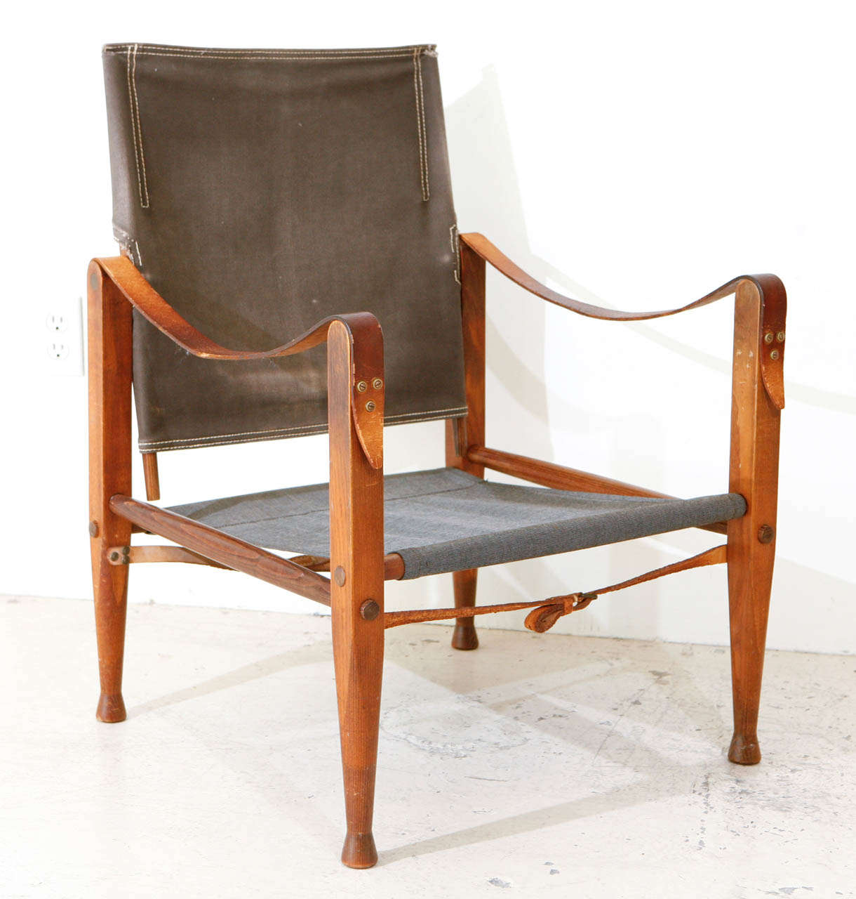 Danish Safari Chair by Kaare Klint