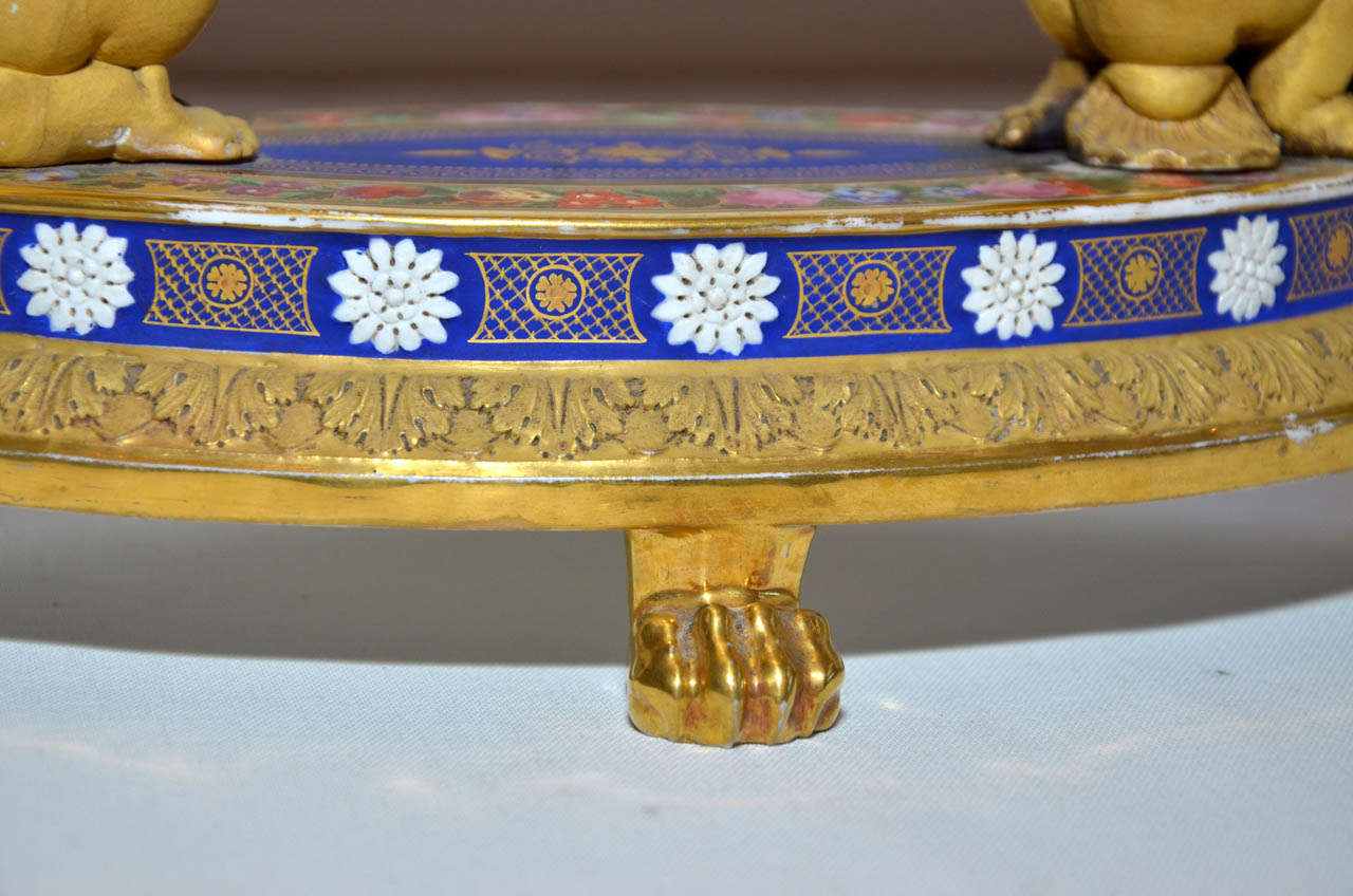 Fabulous  Sevres Porcelain Center of Table 5