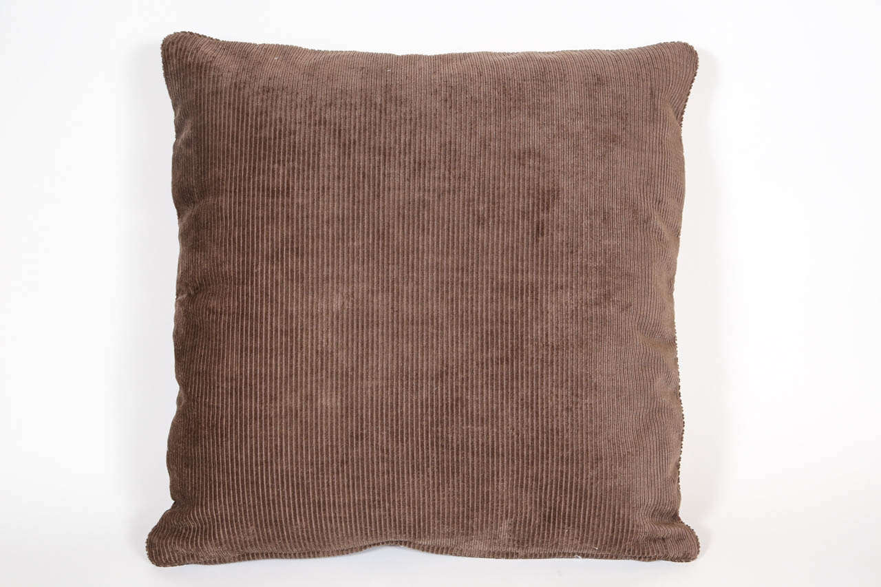 Custom Vintage Needlepoint Pillow at 1stdibs