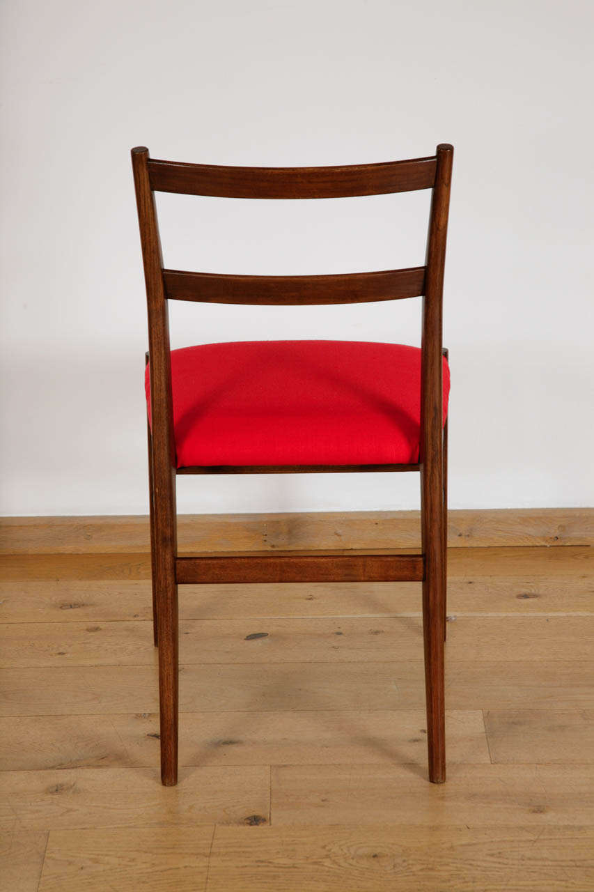Set of 14 'Leggera' chairs by Gio Ponti In Excellent Condition In London, GB