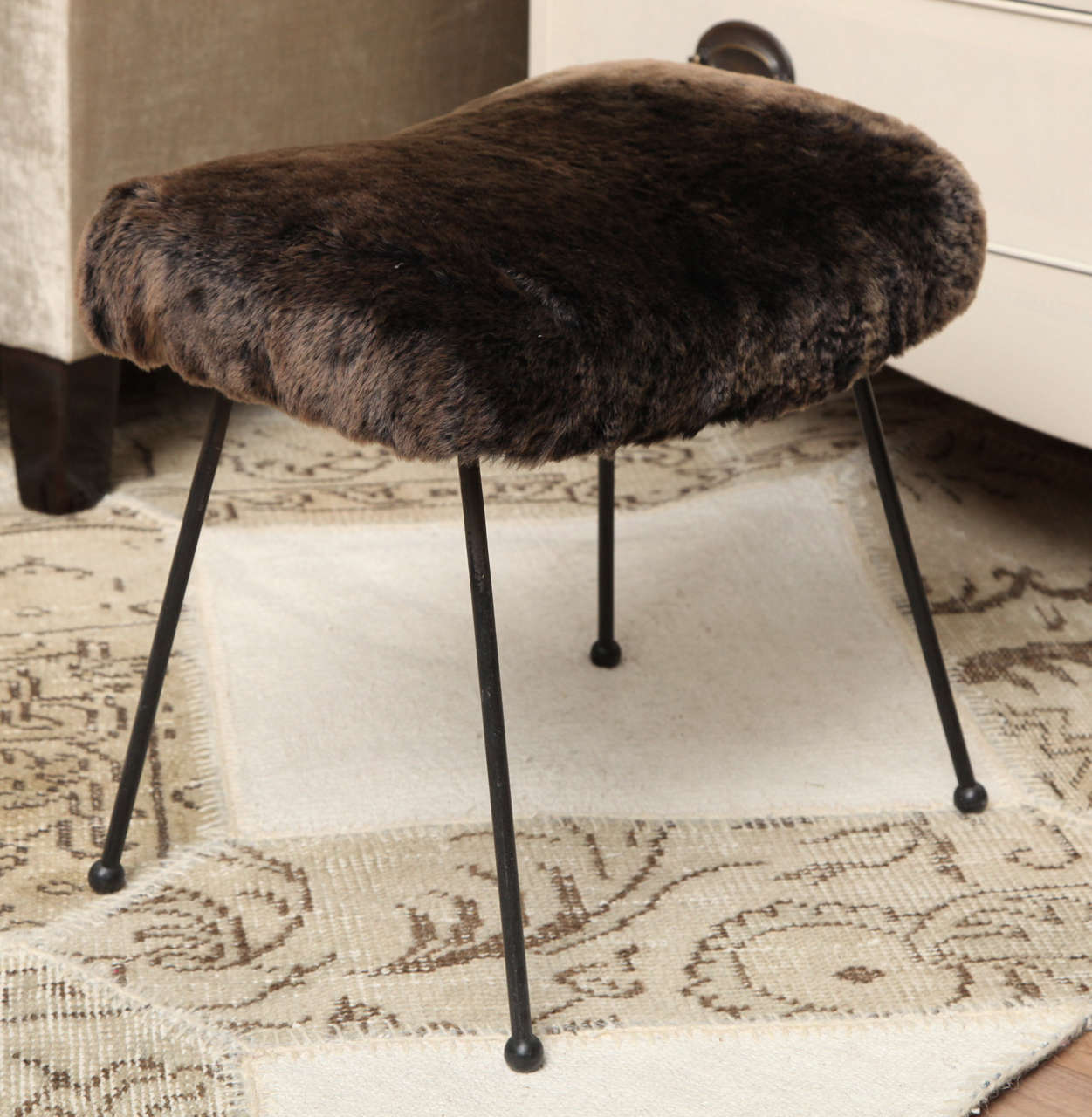 20th Century Iron Stool